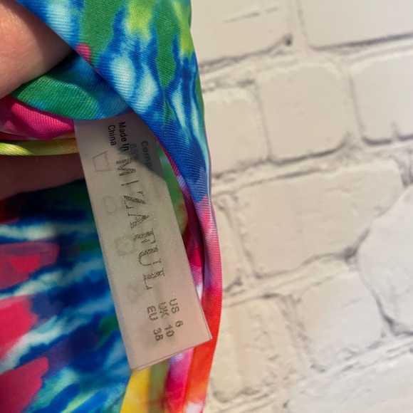 $5 Add On- Zaful Tie Dye Bikini bottoms - Picture 4 of 6